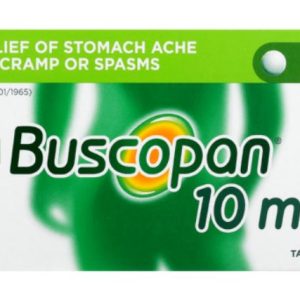 Medical Supplies: Buscopan - 20 Tablets