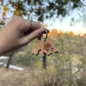 Elephant Keyring