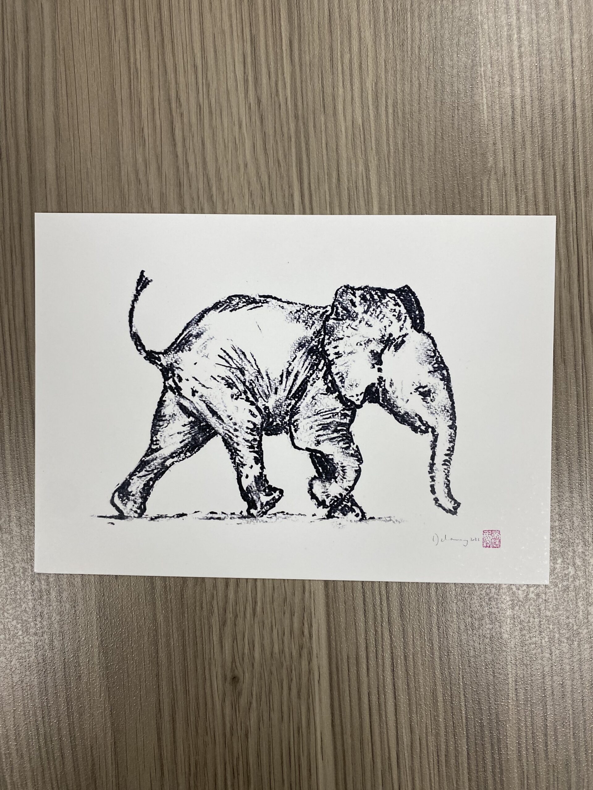 James Delaney Postcard - Image 2