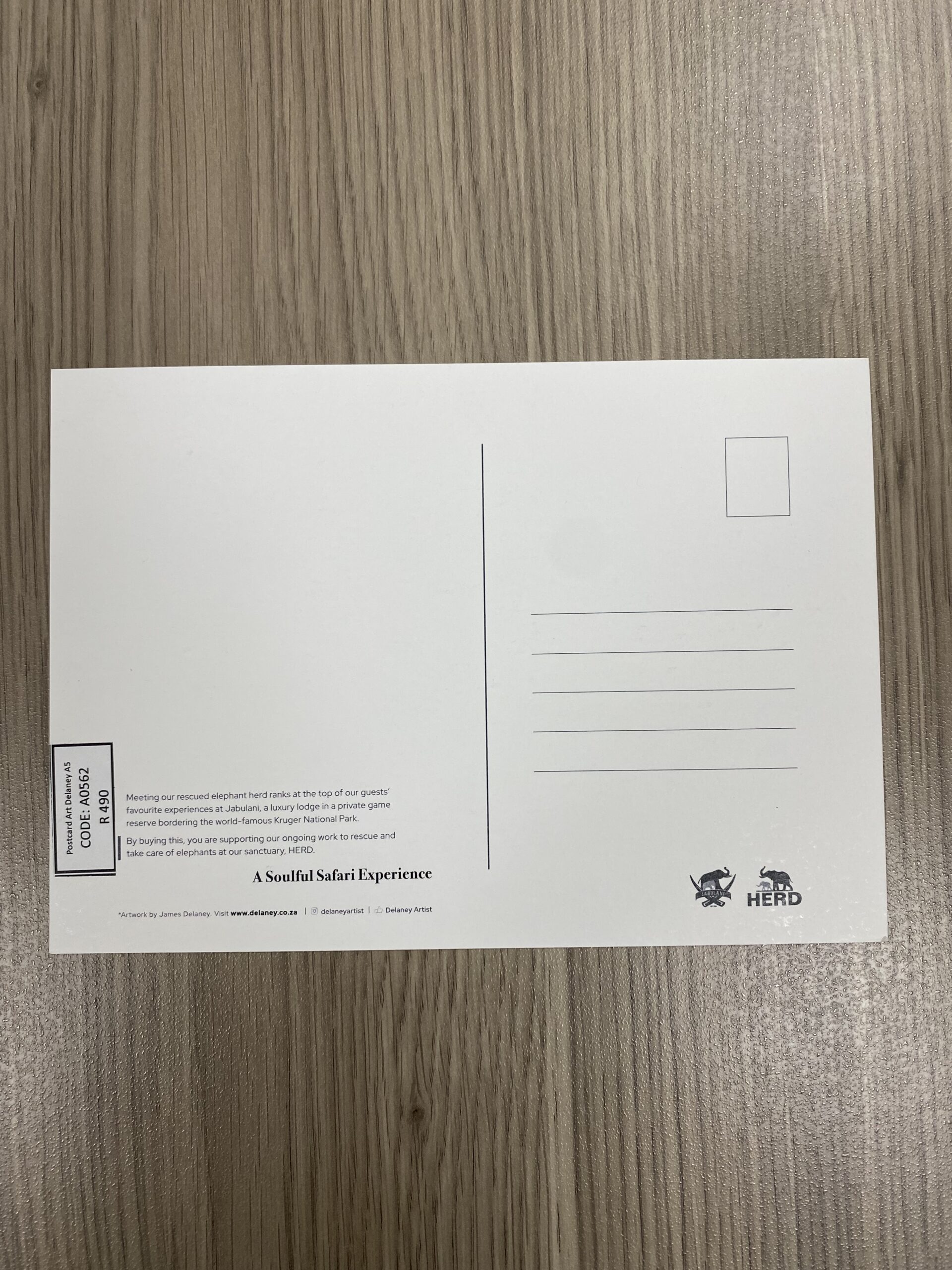 James Delaney Postcard - Image 3