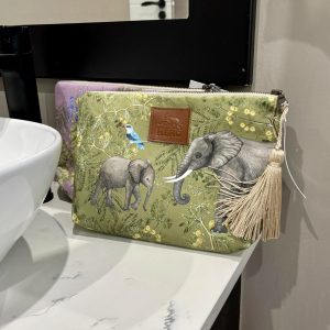 HERD Accessory Bag (with tassel) - Green